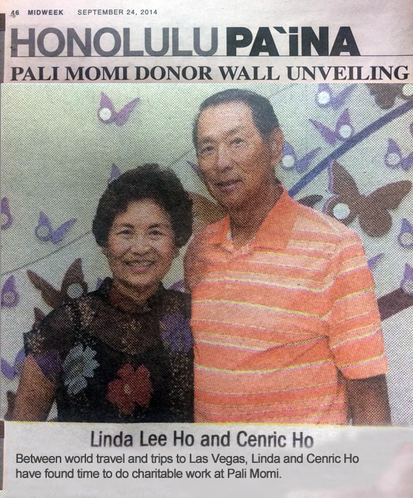 Linda and Cenric Ho